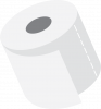 Toilet paper icon