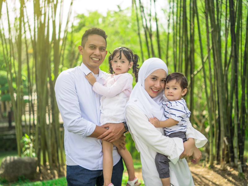 Malaysian Australian family